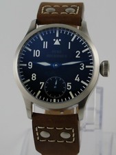 Montre Flieger Type A PURE MECANIQUE Type Unitas 6498 B-Uhr pilot SAPHIR BGW9