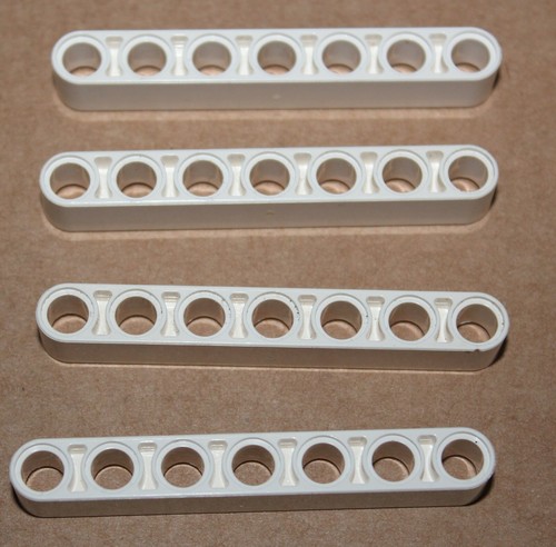 Lego technic white - technic, beam