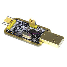 CH340G RS232 Upgrade to USB TTL Auto Converter Adapter STC Brush Module Golden