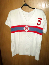 Maillot porté shirt worn match STADE FRANCAIS N° 3 VOLLEYBALL  70's Mod 1
