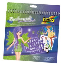 Livre Pochoir Monde Magique 41201