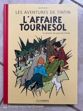 TINTIN L'AFFAIRE TOURNESOL Version Journal de TINTIN - HERGE