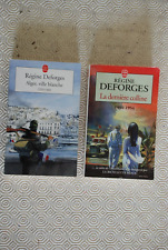Lot de 2 livres Régine