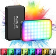 LUXCEO RGB Lampe vidéo LEDMini Lampe de Caméra Portable CRI 95+lumière vidéo ...