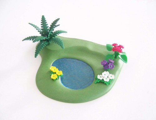 Playmobil vegetation - (i259),