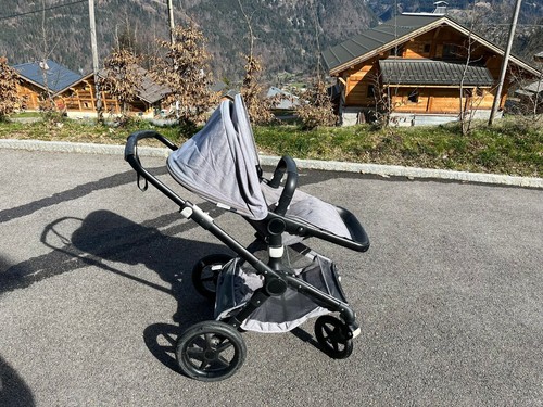 Poussette bugaboo fox gris - poussette, 1