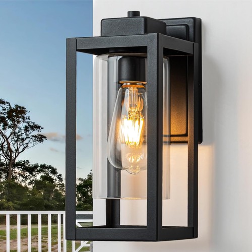Lanterne murale moderne noir - lanterne,