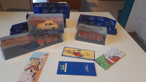 Lot voitures tintin - tintin, atlas