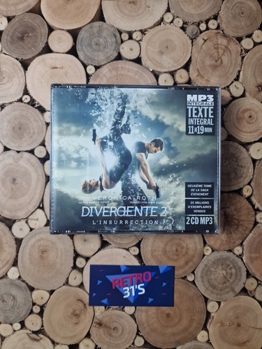 Livre audio divergente 2 - livre,
