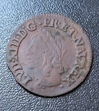 B9733 double tournois louis - double,