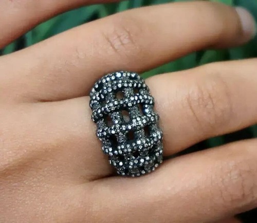 Style victorien diamant pavé - victorien,
