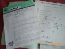 DOSSIER  PUB   TECHNIQUE  REMORQUE CHARLET EUROP  /  TRACTEUR FORDSON MAJOR