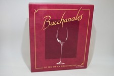 Bacchanales Edition Sentosphere jeu de société jeux initiation dégustation vins 