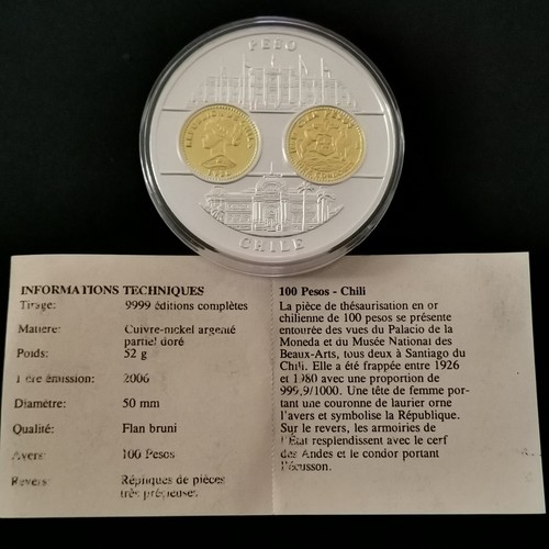 Medaille 2006 50mm 52g - medaille,