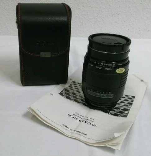 Minolta sigma zoom objectif - sigma,