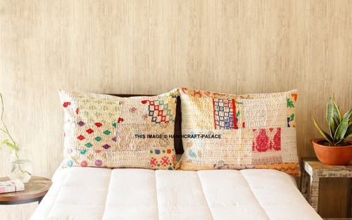 Housse coussin vintage - pc,