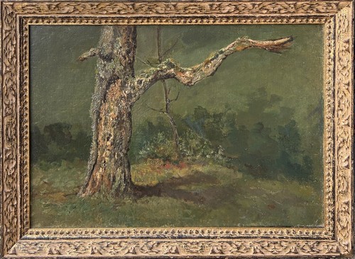 Antique original oil painting - oil,