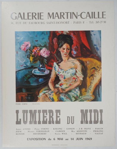 Affiche art pierre cornu - cornu,