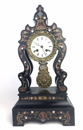 Pendule napoleon iii bois - pendule,