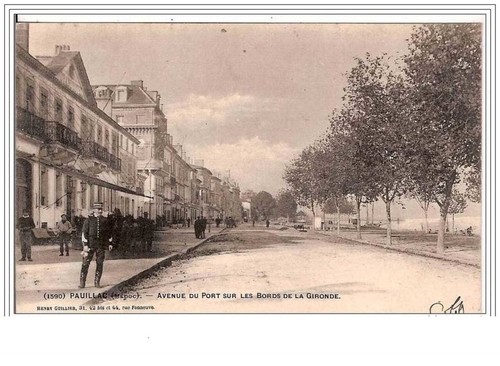 Pauillac avenue port - du, sur