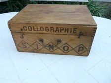 Coffret ancien bois - coffret,