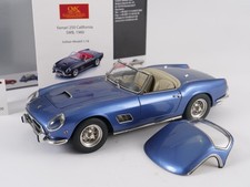 CMC  1/18 Ferrari 250 California SWB 1960 Bleu 62/2500