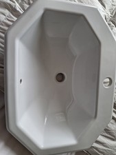 Lavabo en céramique lavabo à poser blanc encastrable vasque salle de bain