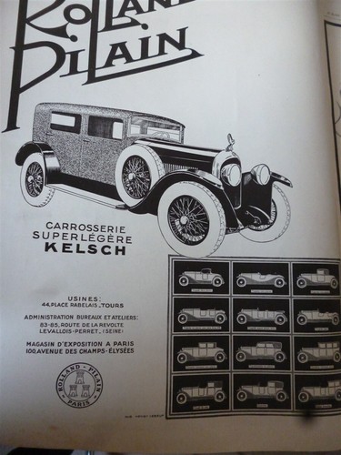 Rolland pilain automobile - rolland,