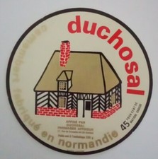 Vieille Étiquette de Camembert, DUCHOSAL