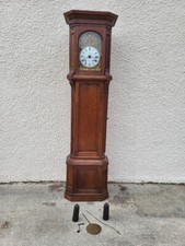 HORLOGE DE PARQUET COMTOISE CAISSE DE VANNIER ET MOUVEMENT SCIPION CAPDENAT