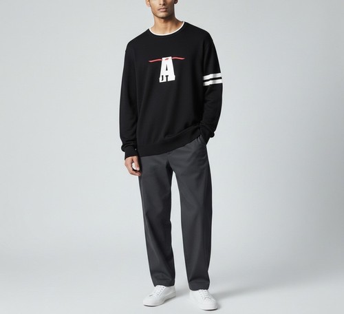 Armani jeans pull homme col - pull,
