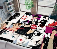 Chapeau noir 3D 2072 sol peinture murale indécise image papier peint famille Allemagne Zoé