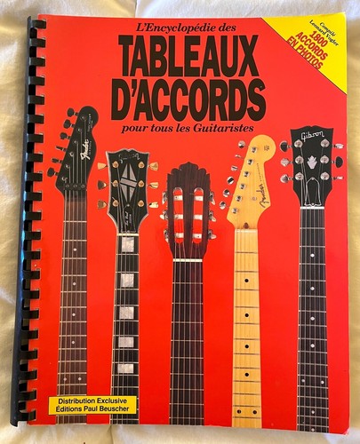 Tableaux accords guitare ed - tableaux,