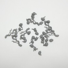 WARHAMMER 40000 40K LOT TETES CAVALIERS EN PLASTIQUE MINIATURES WORKSHOP GW