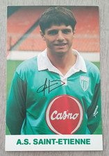 Carte football 1989 1990 ASSE Joueur   LAURENT FOURNIER   ST Etienne Casino