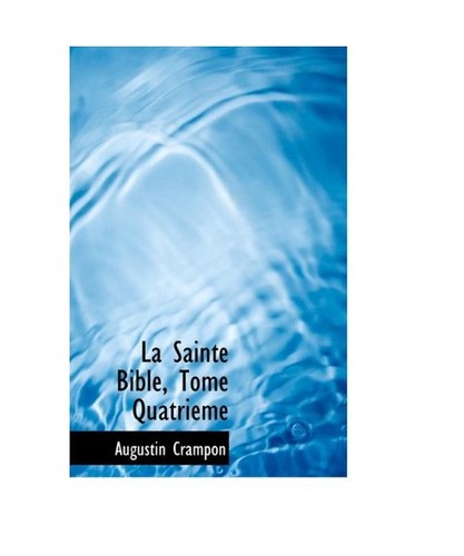 Sainte bible tome - sainte,