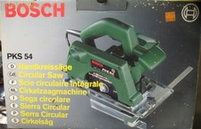 Scie circulaire intégrale BOSCH PKS 54 - État neuf