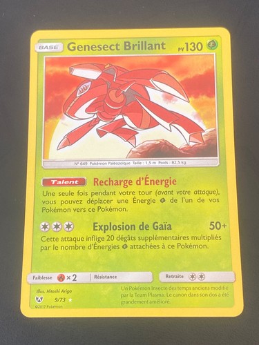 Carte pokemon genesect - pokemon,
