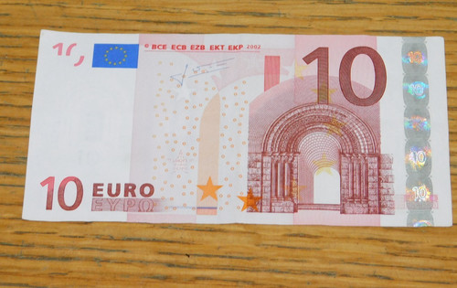Billet banque euro - de,