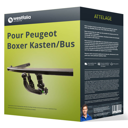Attelage pour peugeot boxer - attelage,