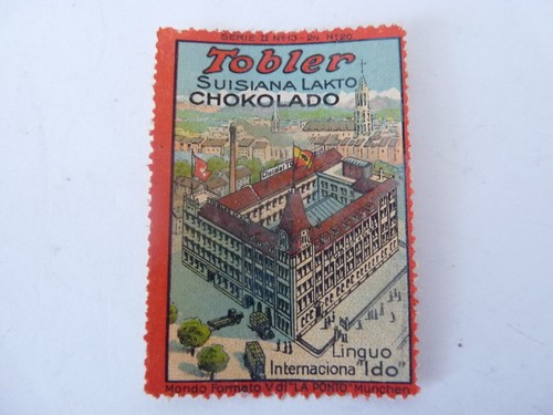 Vignette chocolat tobler - chocolat,