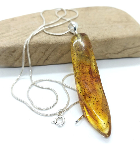 Pendentif ambre pour - , femmes