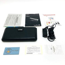 SONY VAIO VGN-P70H Type P cristal blanc Atom Z520 2Go RAM Netbook Windows Vista