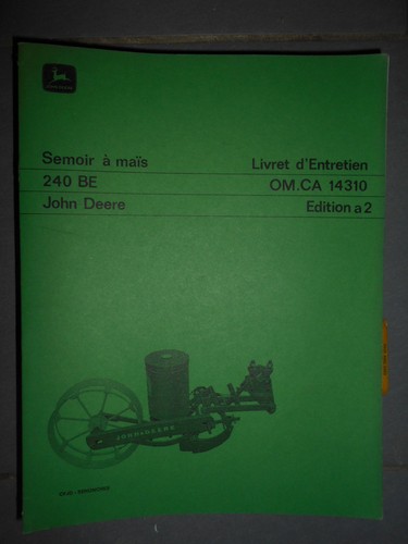 John deere semoir maïs - semoir,