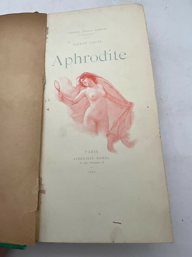 Aphrodite pierre louÿs - -,