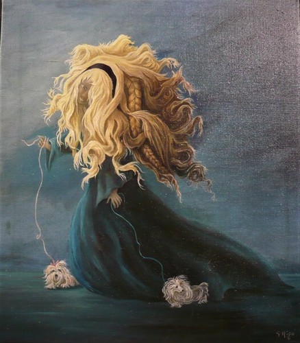 Huile sur toile - sur,