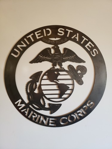 United states marine - states, metal