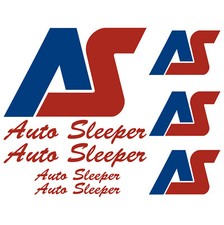 Auto Sleeper autocollant sticker camping car caravane caravan 8 Pièces