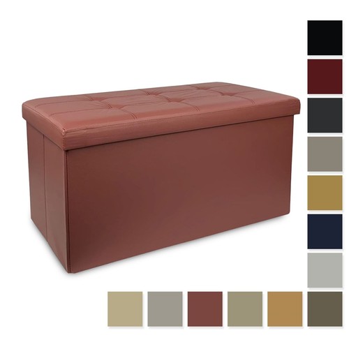 Pouf récipient banc tronc - pouf,