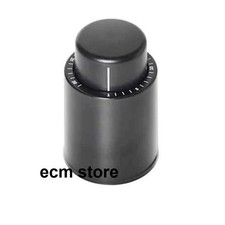 Bouchon Vide d'Air pour Vin "Dateur" 8 cm Noir 1 pc /CMP